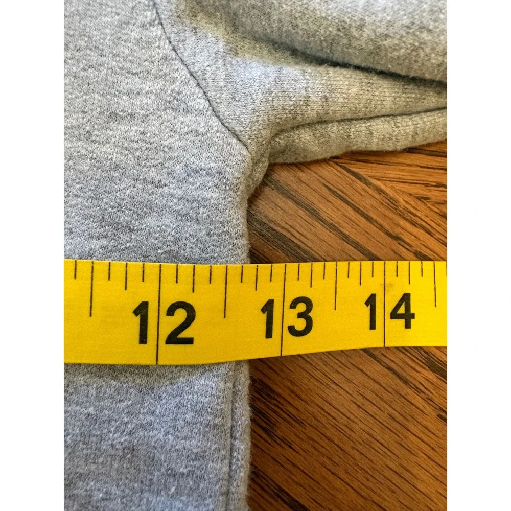 Bella Bliss Ruffle Dress Kids 7 Gray Peter Pan Collar Long Sleeve Knit